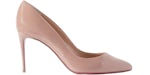 Christian Louboutin Pigalle 85mm Pump Nude Patent Leather