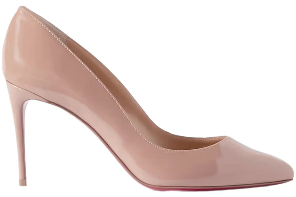 Christian Louboutin Pigalle 85mm Pump Nude Patent Leather - 1100382PK20 - US