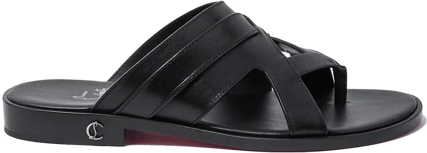 Christian Louboutin Leather Slippers