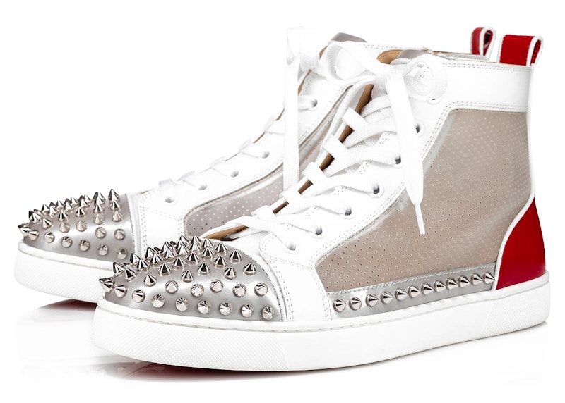 Christian louboutin hotsell colorful spikes