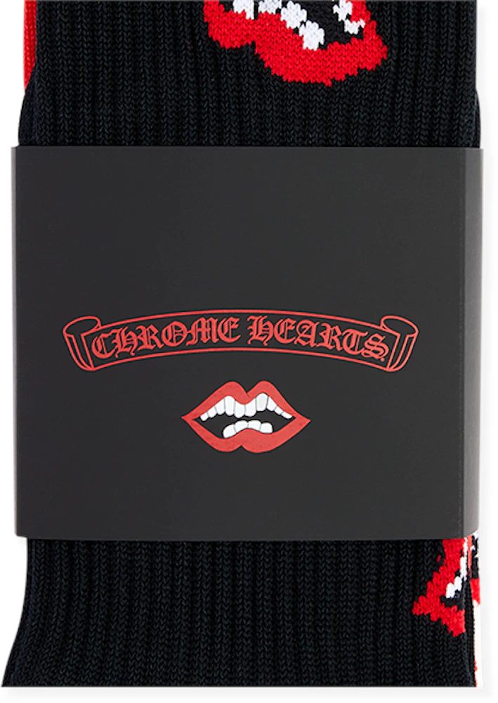 Chrome Hearts 3-Pack Chomper Socks Multicolor