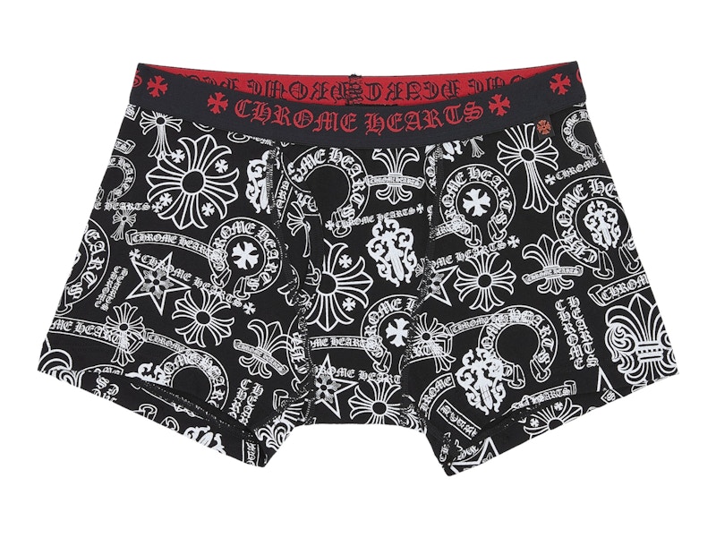 Chrome Hearts Boxer Brief Shorts Black Jacquard - SS26 - US