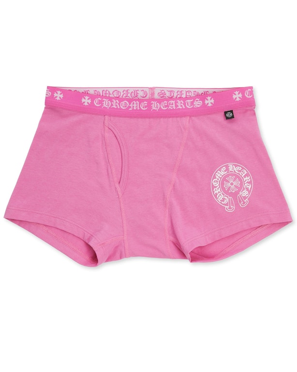 Pre-owned Chrome Hearts Boxer Brief Shorts Pink