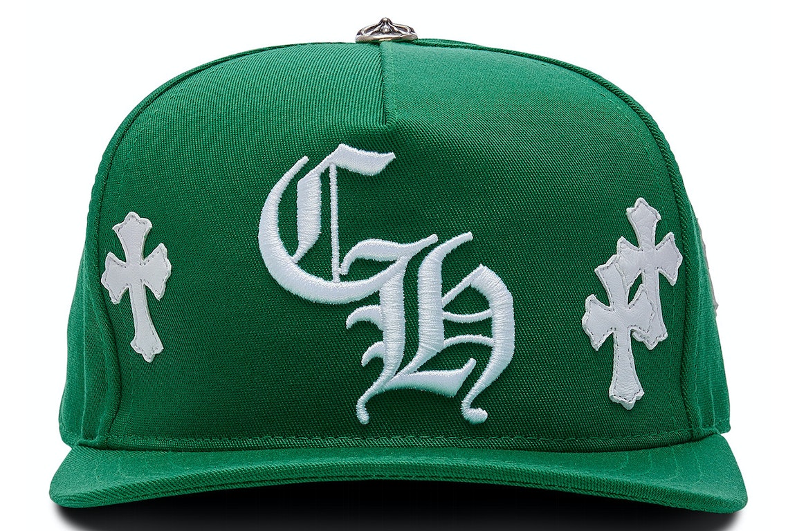 Pre-owned Chrome Hearts Ch Hat Green