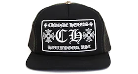 Chrome Hearts CH Hollywood Trucker Hat Black/Camo