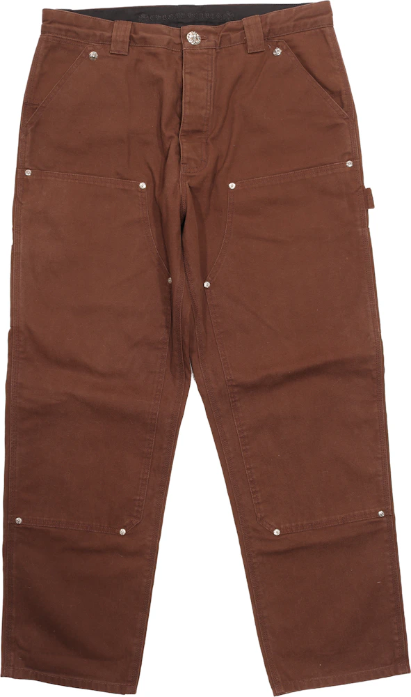 Chrome Hearts Carpenter Pants Brown Men's - US