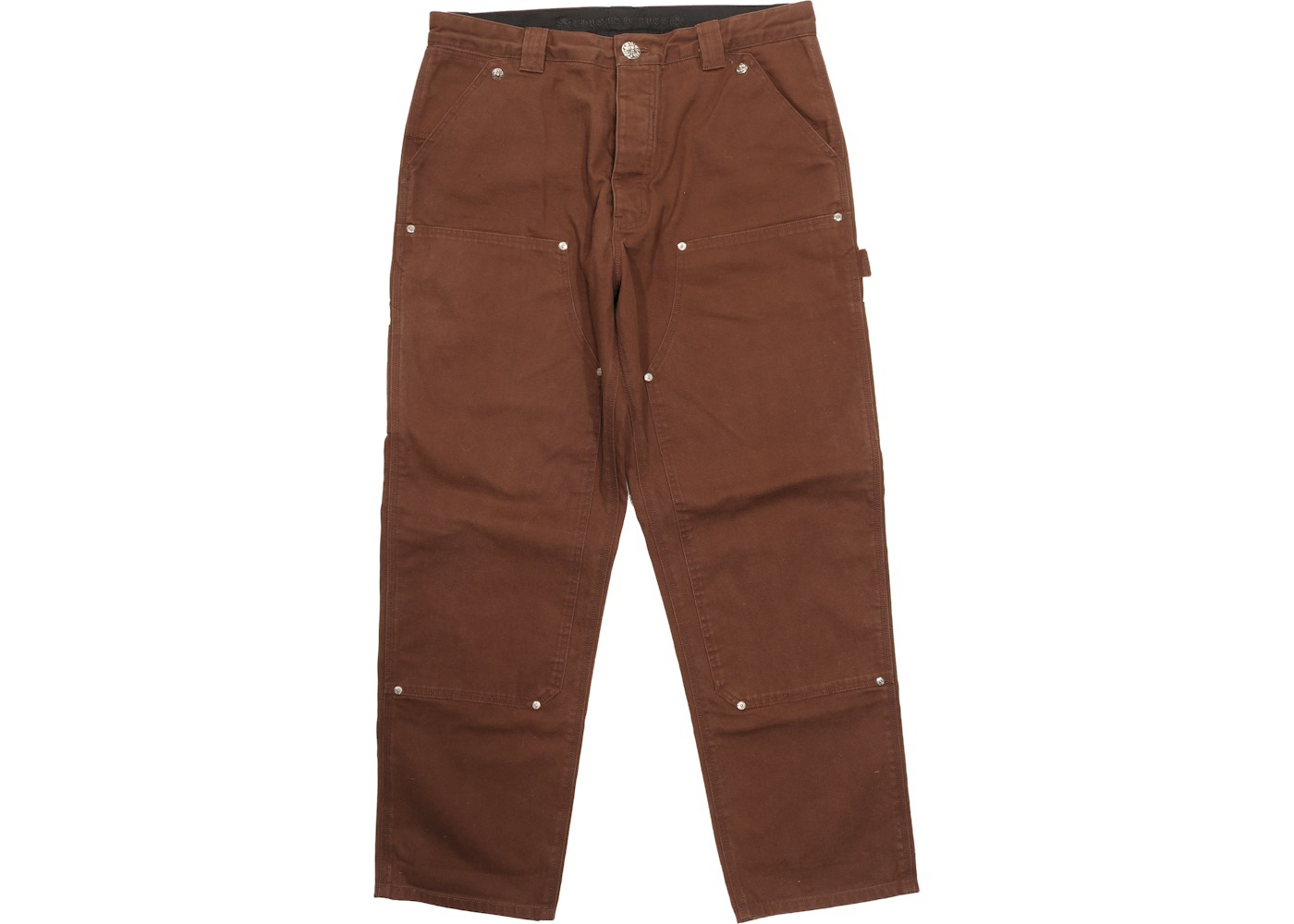 Chrome Hearts Carpenter Pants Brown Chrome Hearts Carpenter Pants Brown