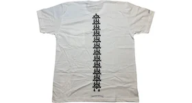 Chrome Hearts Cemetery Cross Tire Tracks T-shirt White