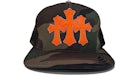 Chrome Hearts Cemetery Trucker Hat Camo/Orange