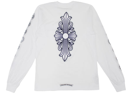 Chrome Hearts Floral Cross L/S T-shirt White
