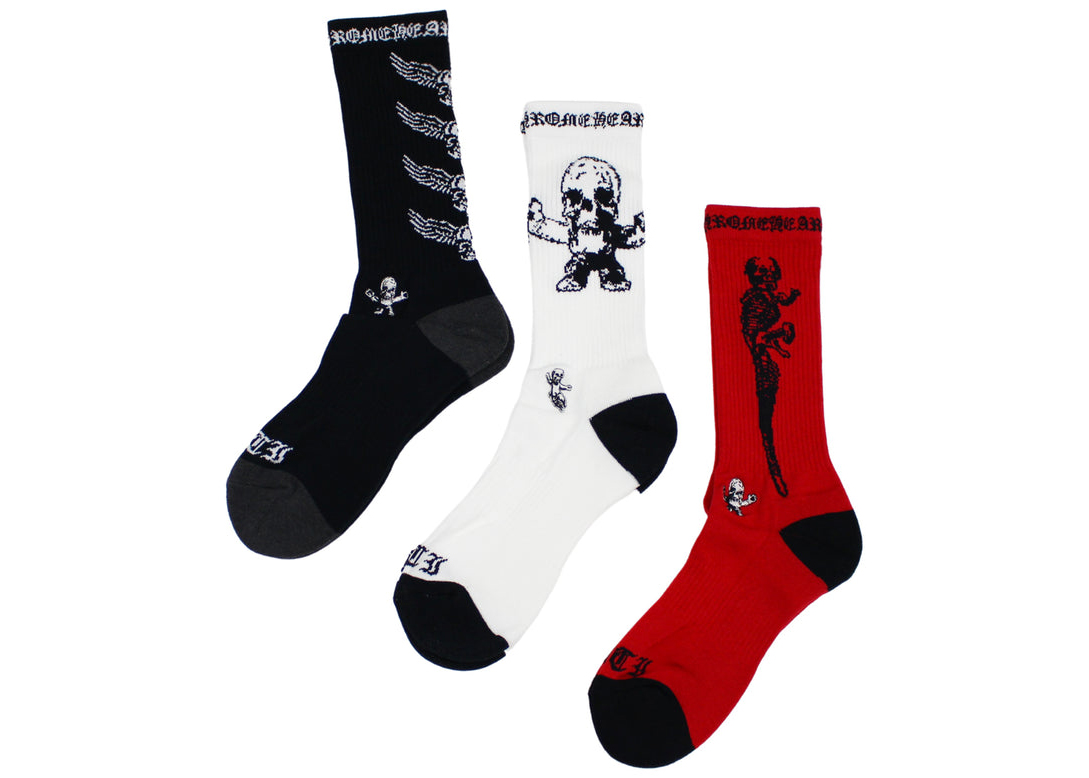 Yeezy Bouclette Socks (3 Pack) Color Four Men's - FW18 - US