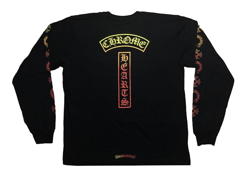 chrome heart shirt black