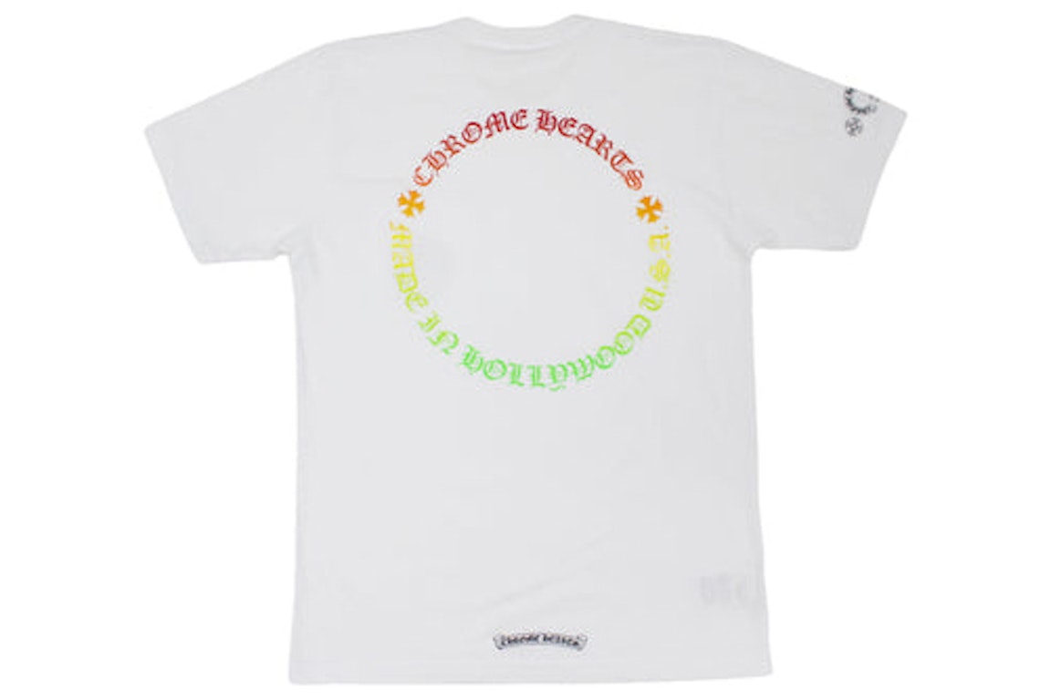 Pre-owned Chrome Hearts Gradient T-shirt White