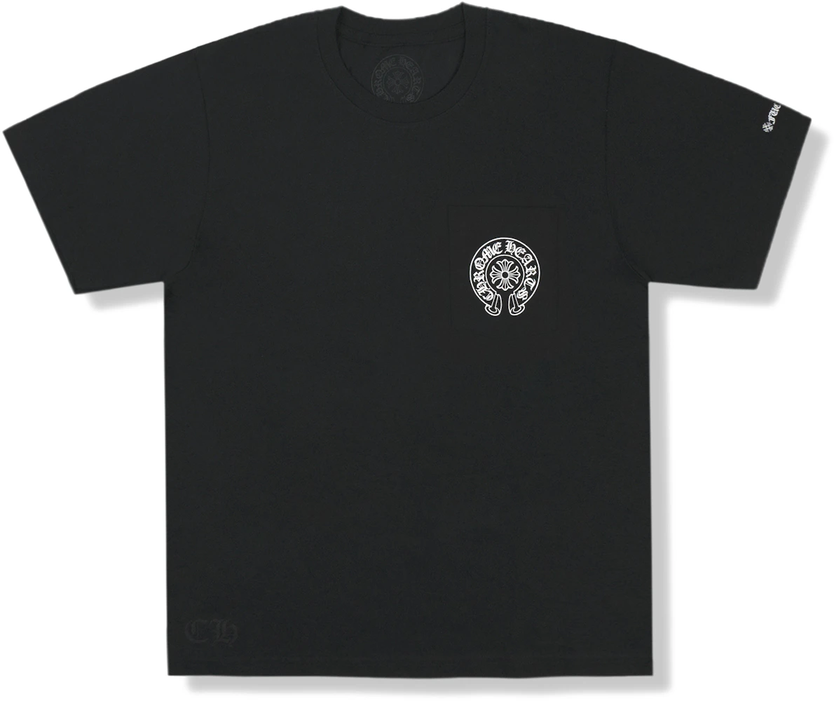 Chrome Hearts Horse Shoe Logo Pocket T-Shirt Black Men's - SS21 - US