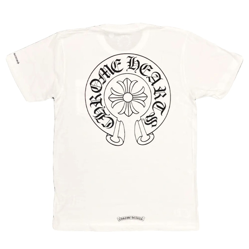 身幅58cm【Chrome Hearts】Horse Shoe Logo T-Shirt