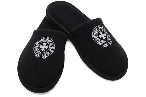 Chrome Hearts Hotel Slippers Black Men's Sneakers US