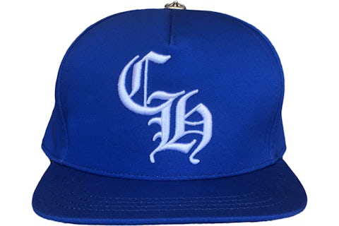 Chrome Hearts LA Exclusive Baseball Cap Dodger Blue - GB Chrome Hearts LA Exclusive Baseball Cap Dodger Blue - GB