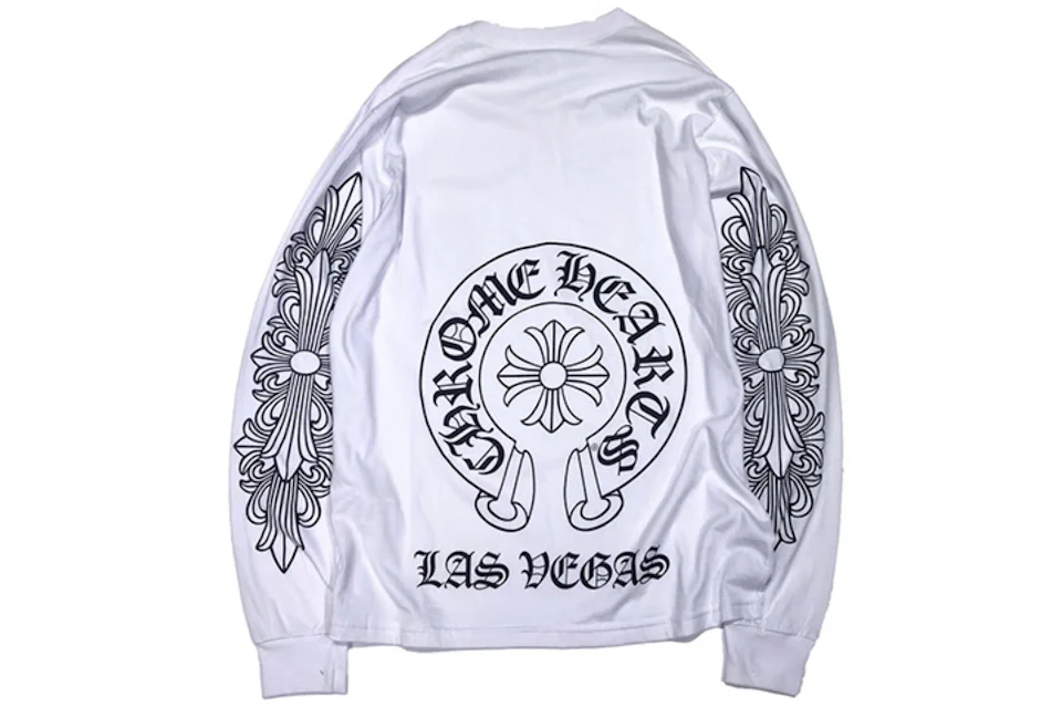 Chrome Hearts Las Vegas Exclusive L/S T-Shirt White
