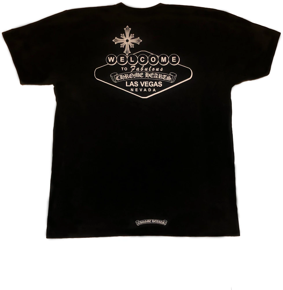 Chrome Hearts Las Vegas Pocket T-Shirt - Black T-Shirts, Clothing
