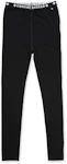 OFF-WHITE Logo-Appliqué Jersey Leggings Black - FW23 - US