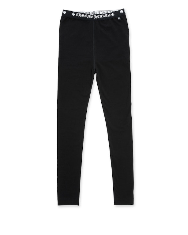 Chrome Hearts Graphic Print Skinny Leg Pants - Black, 7.75 Rise Pants,  Clothing - CHH46479