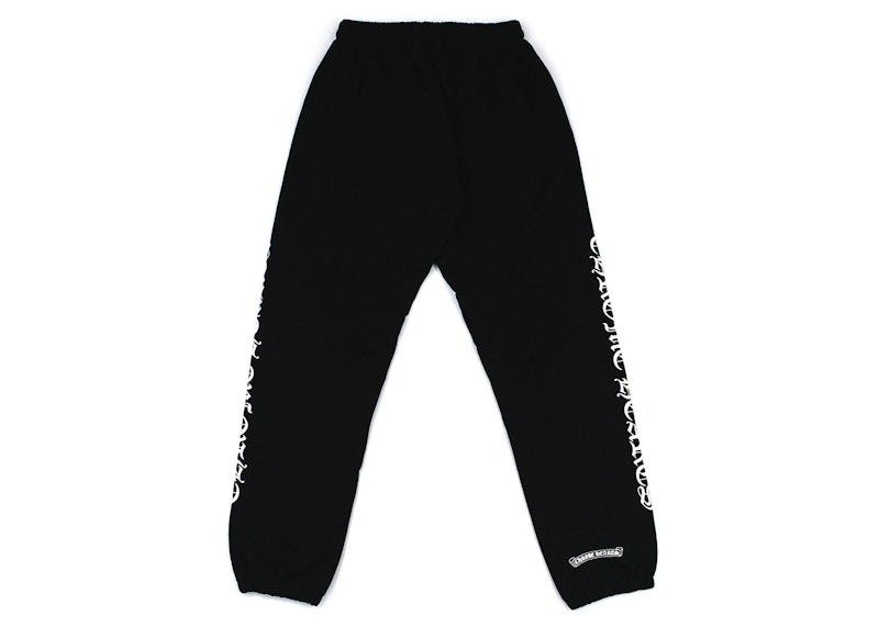 Chrome Hearts Logo Sweatpants Black Men's - US