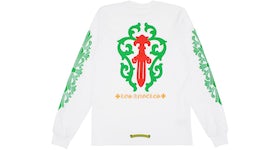 Chrome Hearts Los Angeles Exclusive Christmas L/S T-shirt White