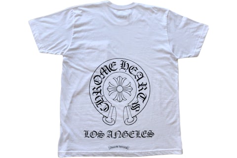 Chrome Hearts Los Angeles Exclusive Pocket T-Shirt White Men's - US Chrome Hearts Los Angeles Exclusive Pocket T-Shirt White Men's - US
