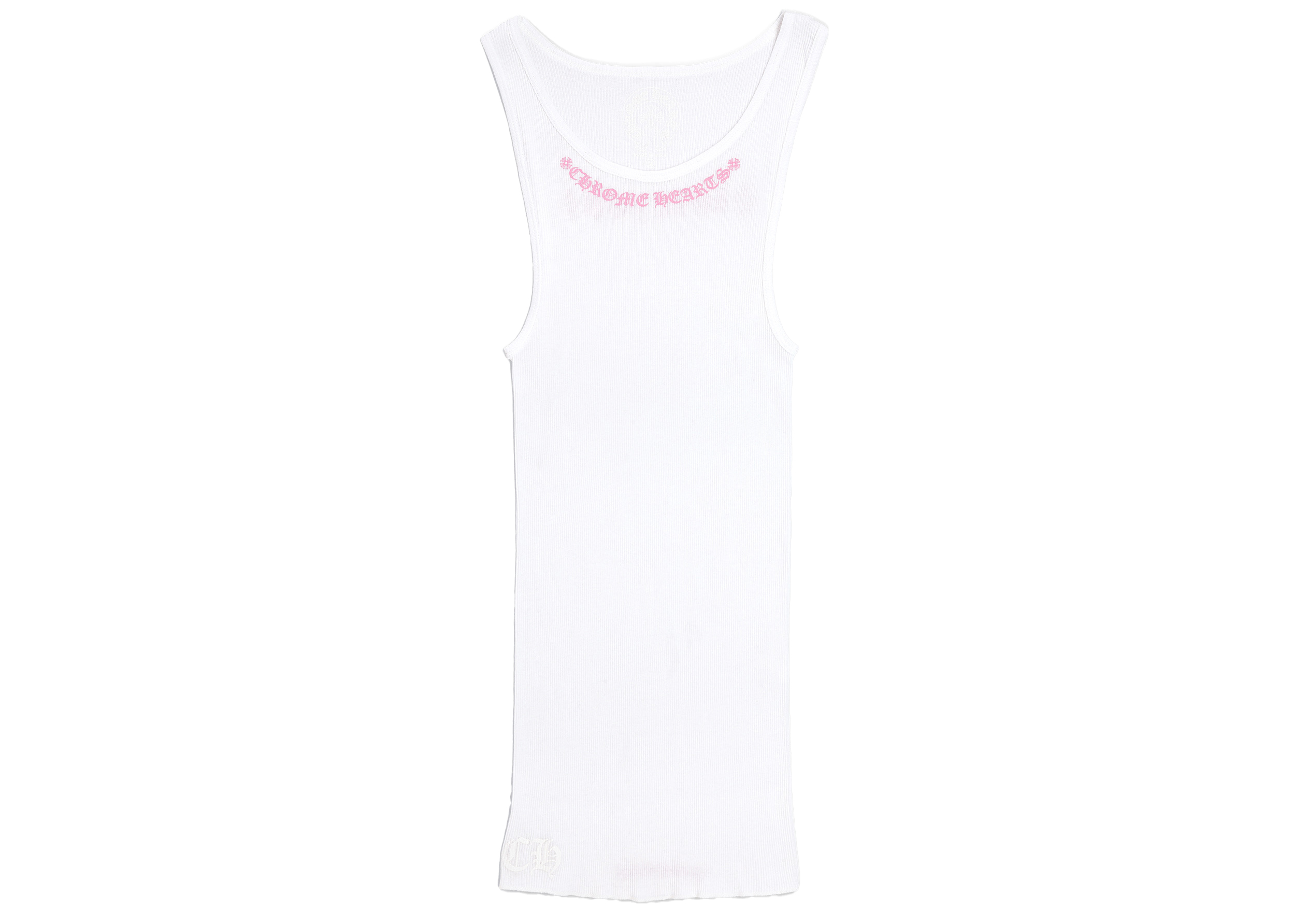 Chrome Hearts Love You Rib Tank White Men's - FW23 - US