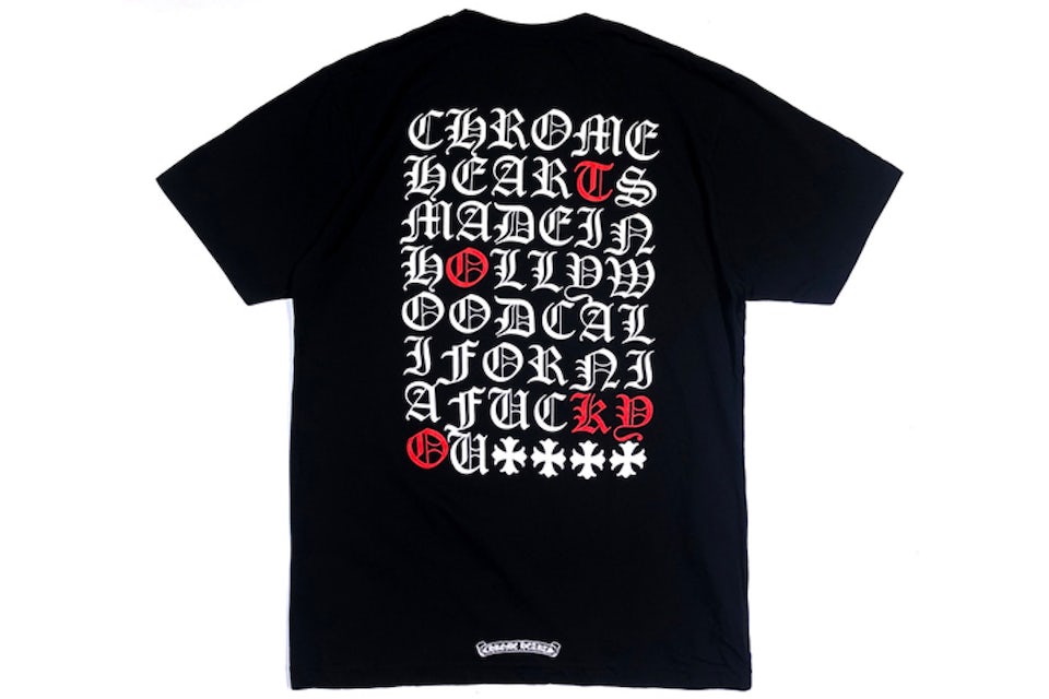 Chrome Hearts Made in Hollywood Plus Cross T-Shirt
