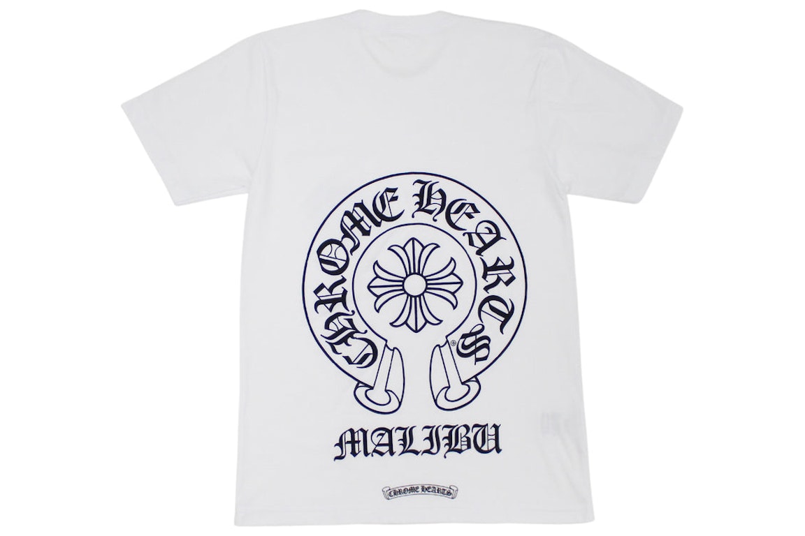 Pre-owned Chrome Hearts Malibu Exclusive T-shirt White