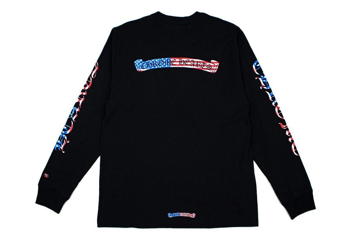 Pre-owned Chrome Hearts Matty Boy America L/s T-shirt Black