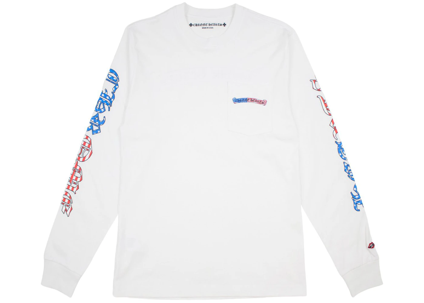 Chrome Hearts Matty Boy America L/S T-shirt White Men's - US