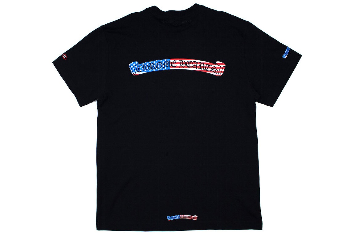 Pre-owned Chrome Hearts Matty Boy America T-shirt Black