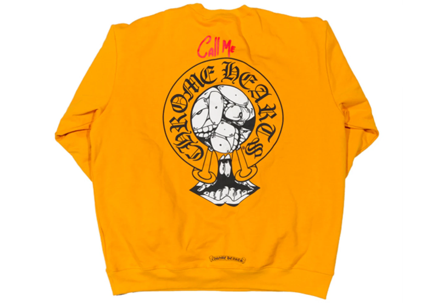 Chrome hearts yellow hoodie hotsell