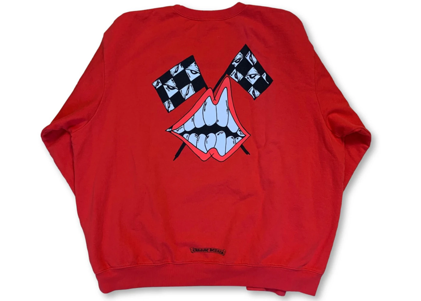 Chrome Hearts Matty Boy Chomper Crewneck Sweatshirt Red Men's - US