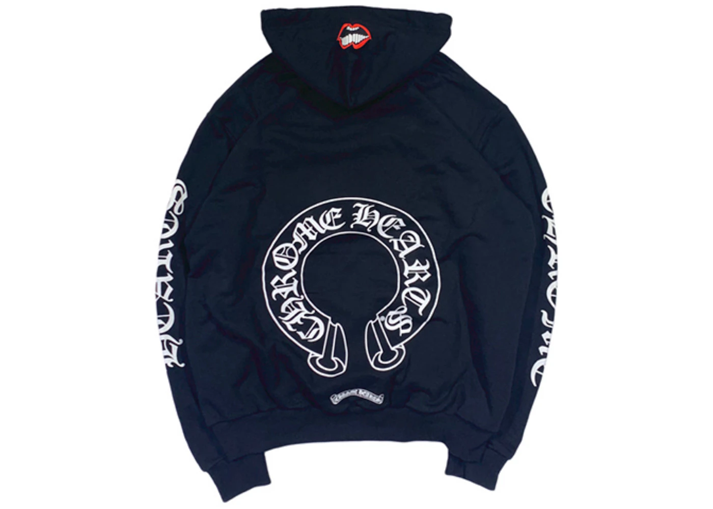 クロムハーツ MattyBoy Chomper Horseshoe Hoodie Chrome Hearts Matty Boy Chomper Horseshoe Hoodie Black Men's