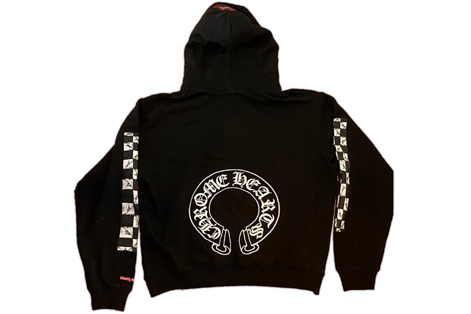 Chrome Hearts Matty Boy Double Hood Chomper Hoodie Black Us Chrome Hearts Matty Boy Double Hood Chomper Hoodie Black Us