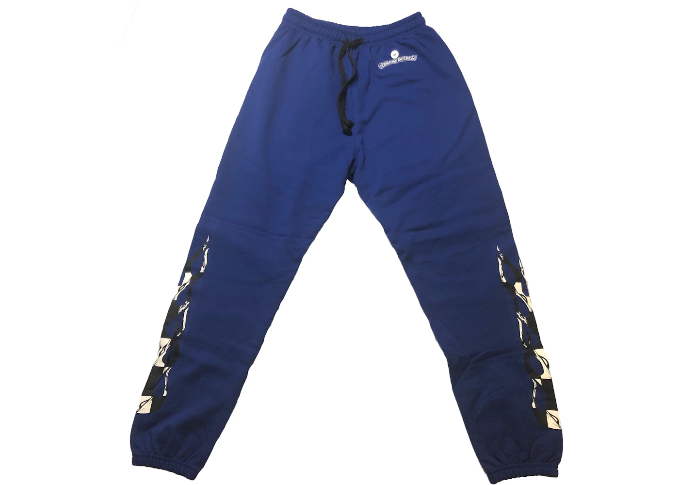 Chrome Hearts Matty Boy Flame Sweatpants Blue Men's - US