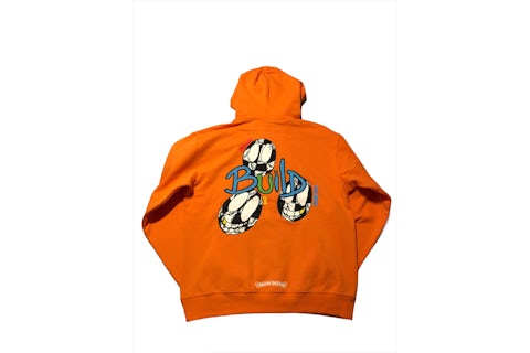 Chrome Hearts Matty Boy Link Build Hoodie Orange Men's US