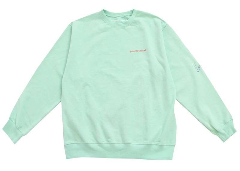 Chrome Hearts Matty Boy Lust Crewneck Sweatshirt Seafoam Men's - US