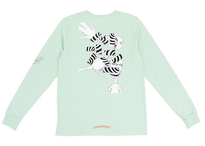 Chrome Hearts Matty Boy Lust Longsleeve T-Shirt Seafoam Men's - US