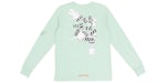 Chrome Hearts Matty Boy Lust Camiseta de manga larga Seafoam