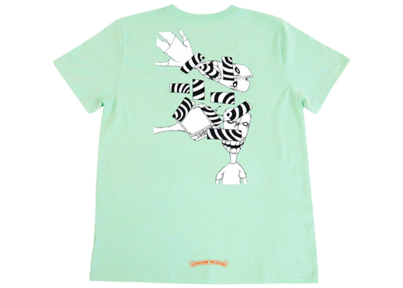 Chrome Hearts Matty Boy Lust T-Shirt Green Men's - US Chrome Hearts Matty Boy Lust T-Shirt Green Men's - US