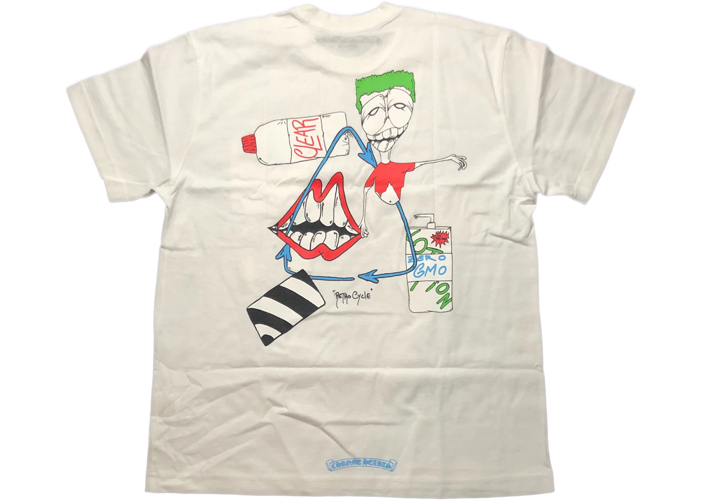 Chrome Hearts Matty Boy Retro Cycle T-Shirt White Men's - US