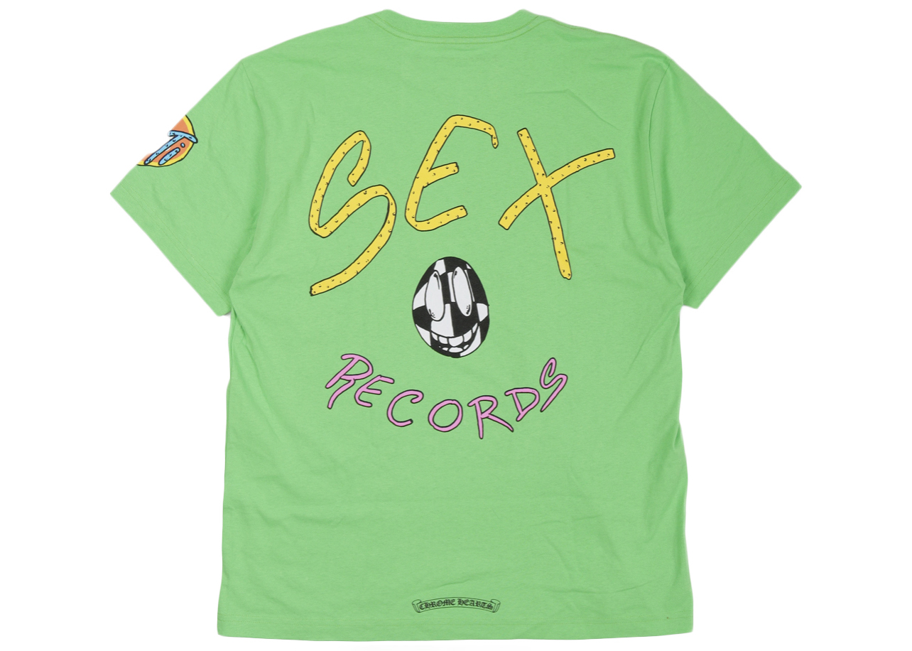 Chrome Hearts Matty Boy Sex Records T-shirt Citrus Men's - US