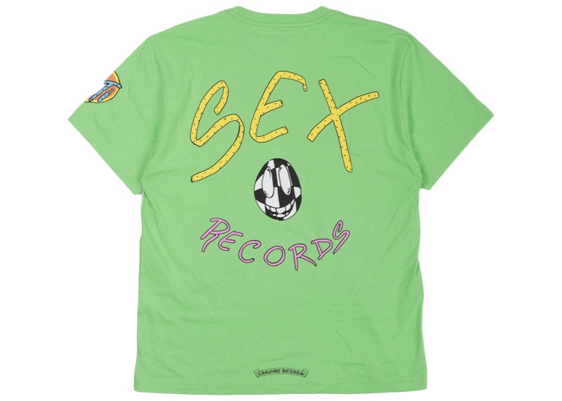 Chrome Hearts Matty Boy Sex Records T-shirt Citrus Men's - GB