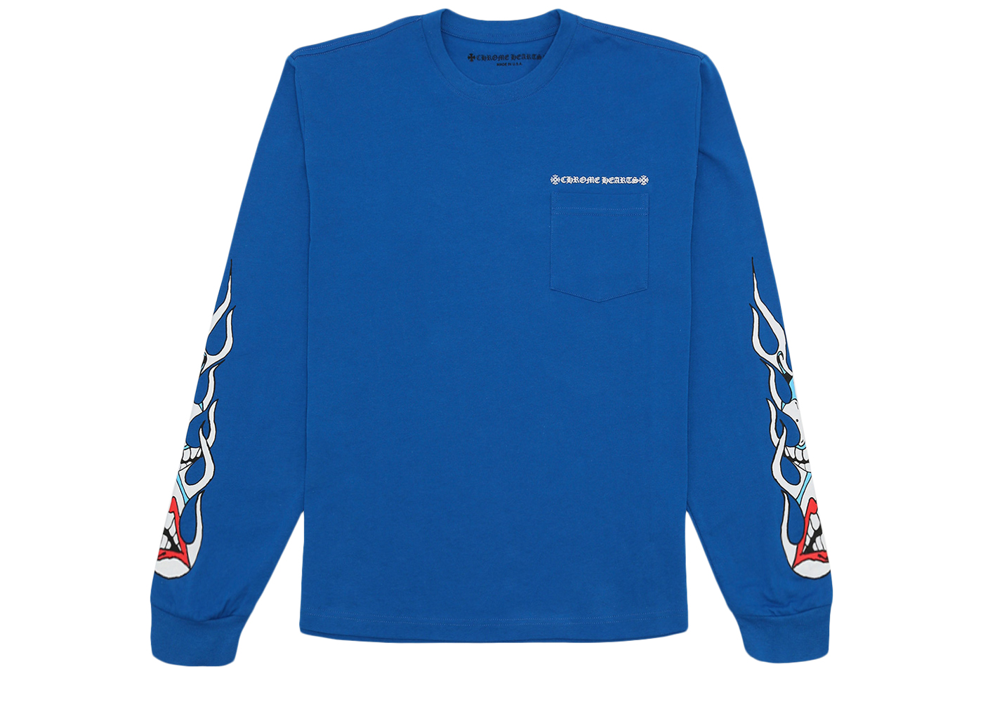 Chrome Hearts Matty Boy Space L/S T-Shirt Blue メンズ - JP
