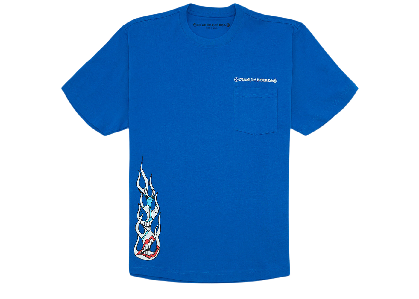 Chrome Hearts Matty Boy Space T-Shirt Blue Men's - US