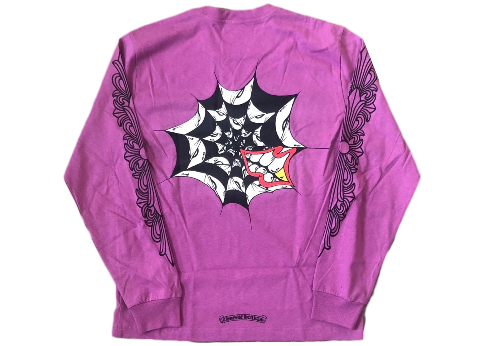 Chrome Hearts Matty Boy Spider Web Hoodie Purple Men's - SS21 - US